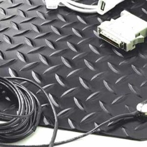 PISO PCV DIAMANTADO METALICO EN ROLLO